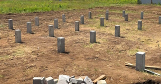 Фундамент на забивных жб сваях под ключ в Коломне - фундамент из забивных железобетонных свай цена от 3130 руб/м2