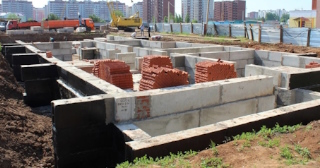 Фундаменты промышленных зданий в Коломне цена от 24629 руб. - заказать строительство фундамента промздания под стальные колонны